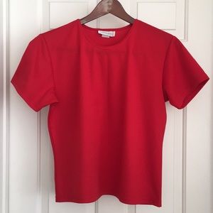 Impressions of California Top Made in USA Size Medium Reddish Short Sleeves Tee